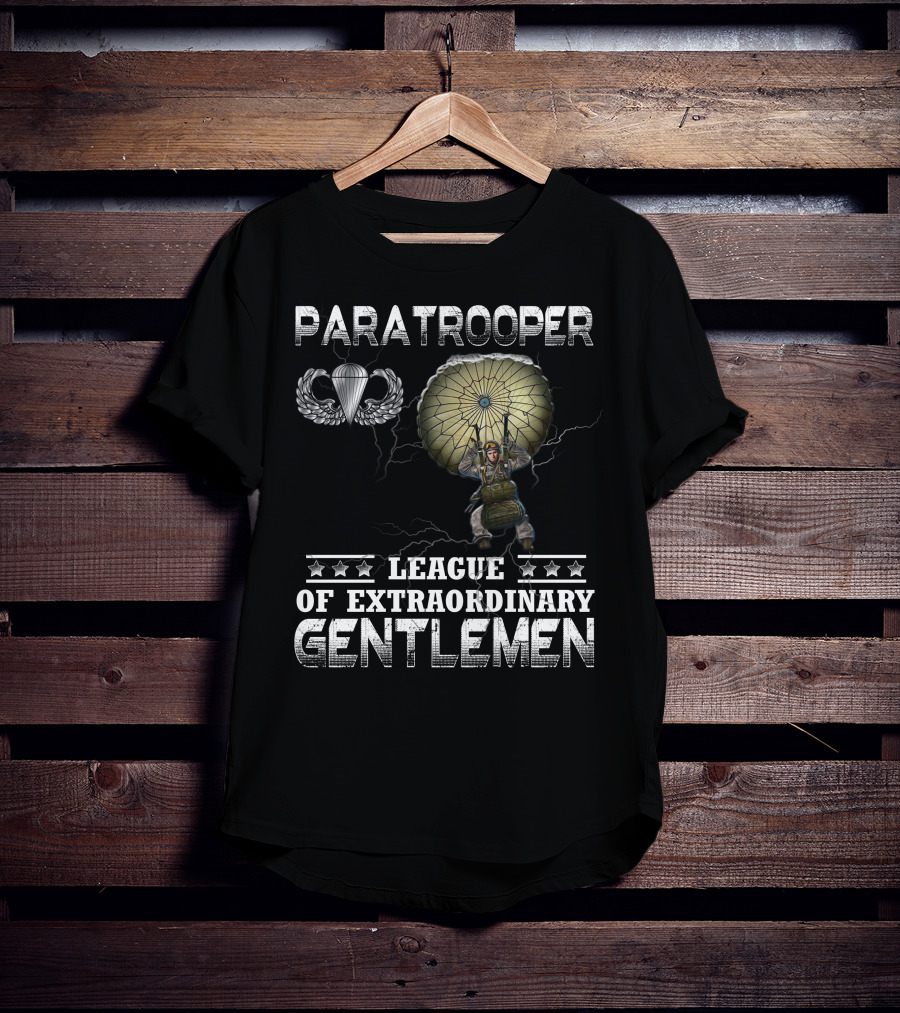 Paratrooper League Of Extraordinary Gentlemen T-Shirt