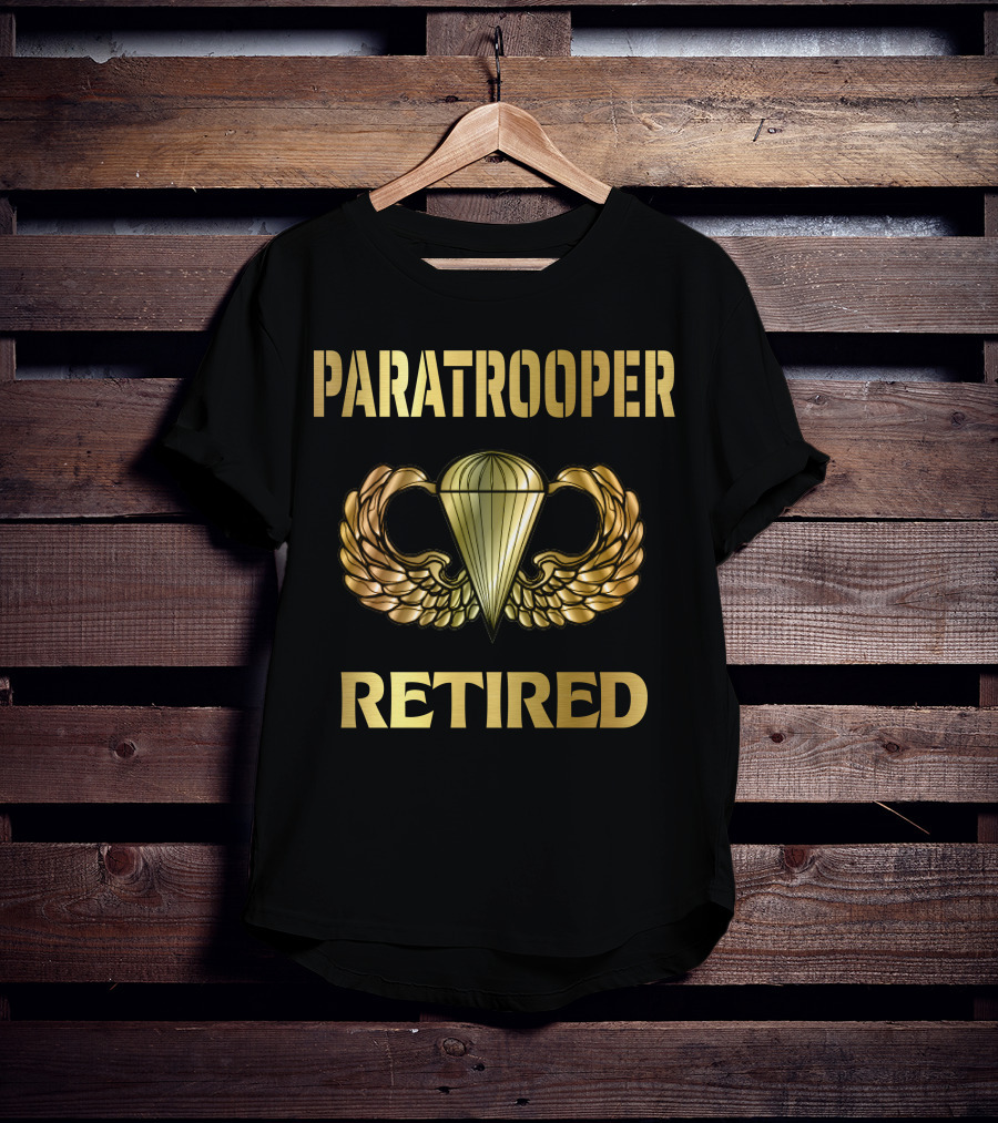 Paratrooper Retired T-Shirt
