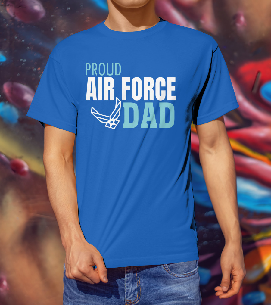 Proud Air Force Dad T-Shirt