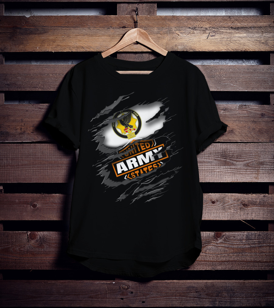 United States Army Semper Fortis Eagle T-Shirt