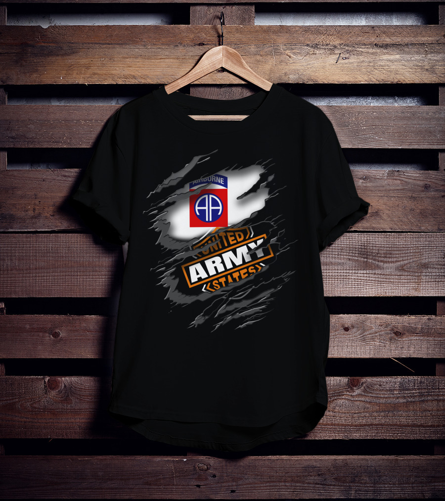 Airborne 82Nd Division United States Army T-Shirt