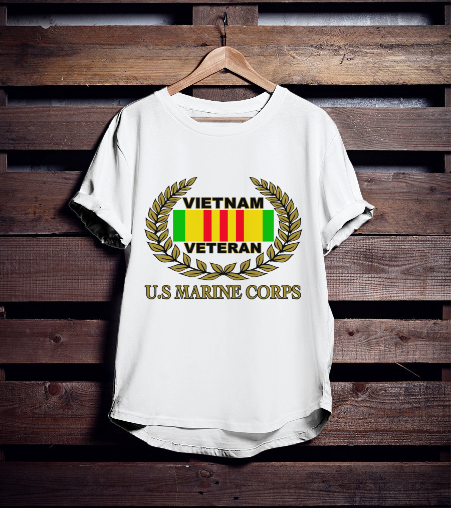 Vietnam Veteran U.s. Marine Corps T-Shirt
