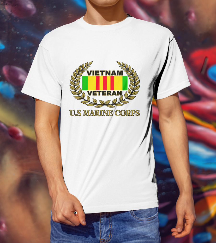 Vietnam Veteran U.s. Marine Corps T-Shirt