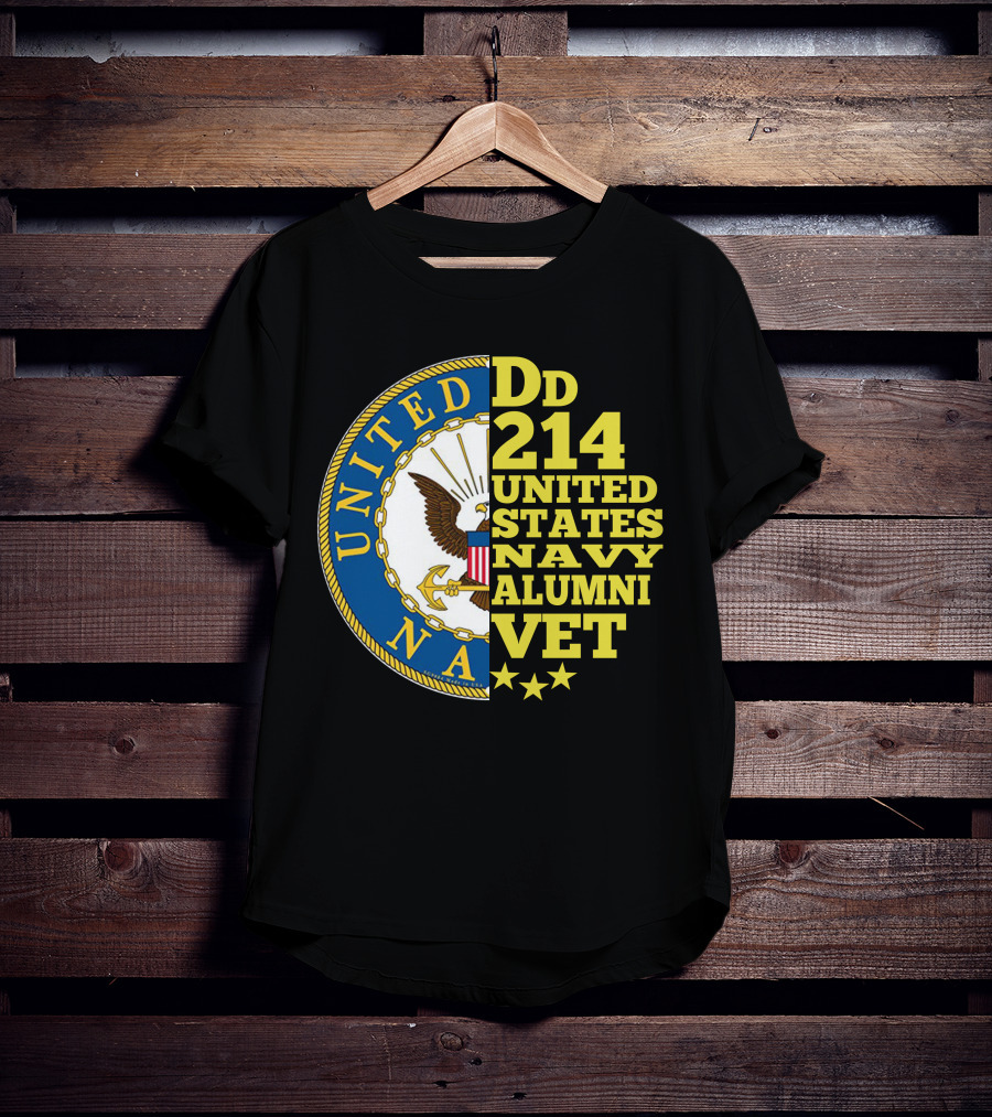 Dd 214 United States Navy Alumni Vet T-Shirt