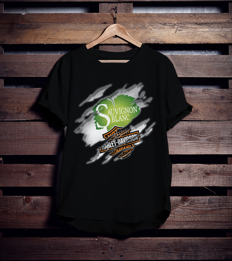 Sauvignon Blanc Harley Davidson T-Shirt