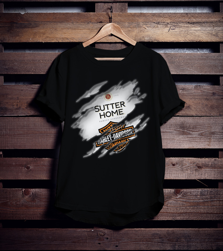 Sutter Home Vineyards Harley Davidson Since 1948 T-Shirt