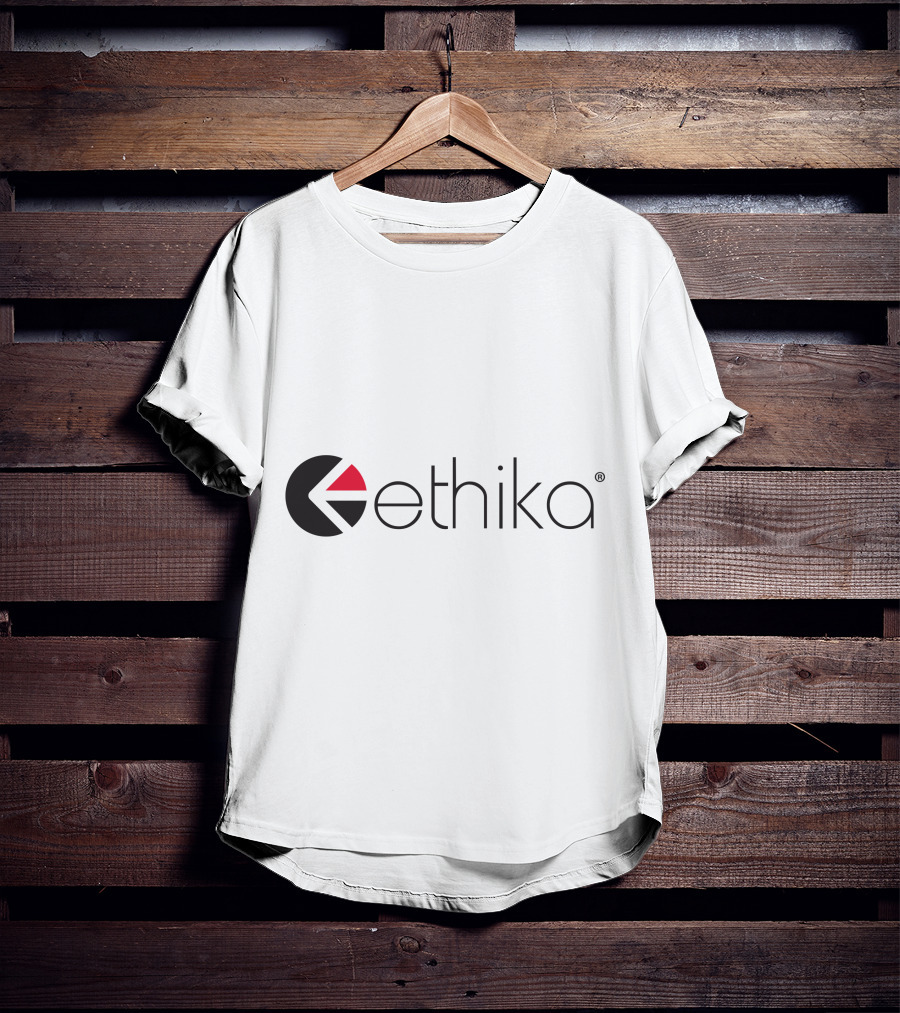 Ethika Logo Black And Red Brand Merchandise T-Shirt