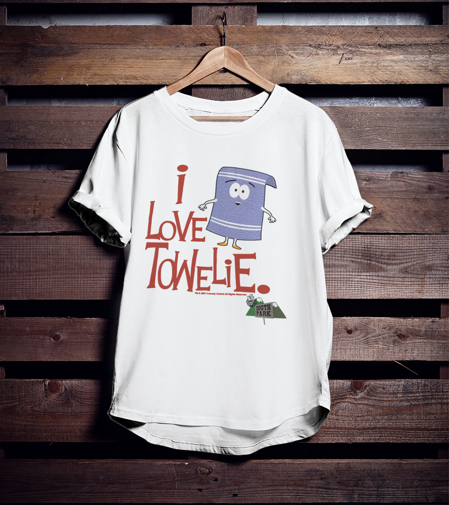 I Love Towelie South Park Official Merchandise T-Shirt