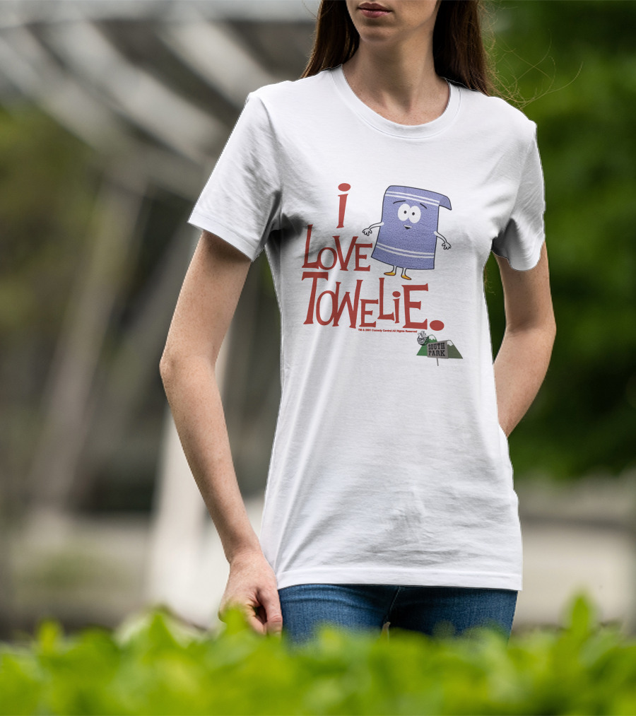 I Love Towelie South Park Official Merchandise T-Shirt