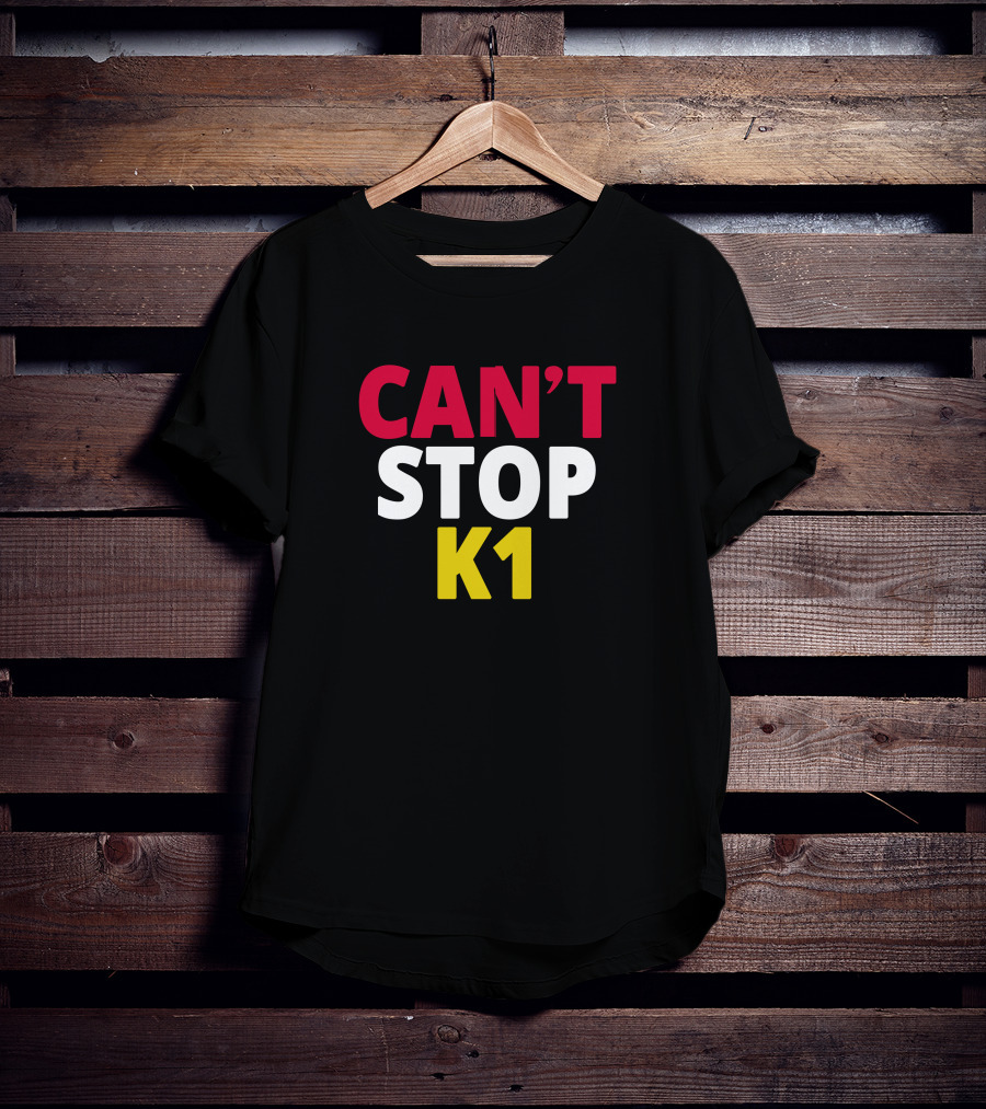 BreakingT Can't Stop K1 Football T-Shirt