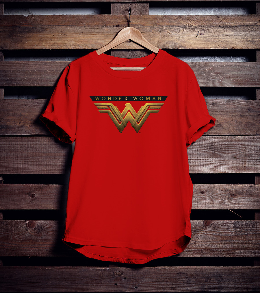 Wonder Woman Gold Emblem T-Shirt