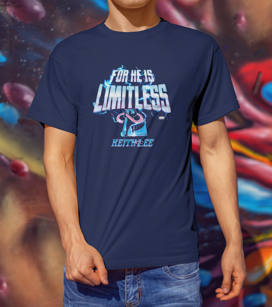 All Elite Wrestling AEW Keith Lee For He Is Limitless T-Shirt