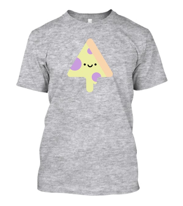 Joe Fabisevich Pizza Cute Smiley Slice Triangle T-Shirt