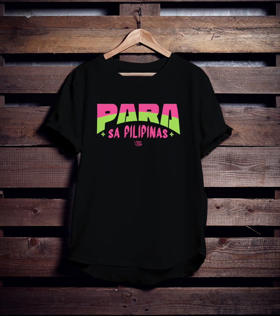 Jex De Castro Para Sa Pilipinas Linya Linya Exclusive Merch Product T-Shirt