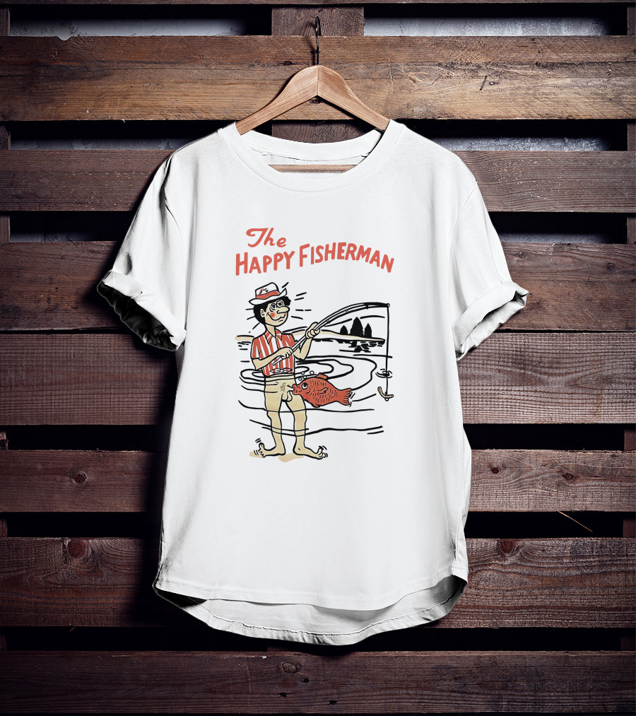 The Happy Fisherman T-Shirt