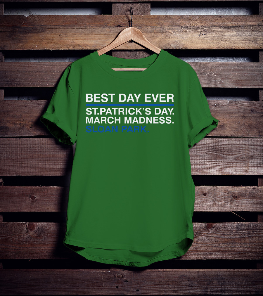 Seiya Suzuki Best Day Ever St. Patrick’s Day March Madness Sloan Park T-Shirt