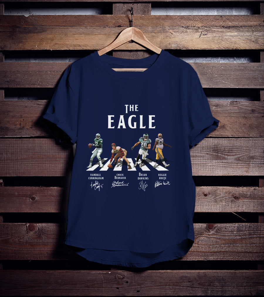 The Eagle Randall Cunningham Chuck Bednarik Brian Dawkins Reggie White NFL T-Shirt