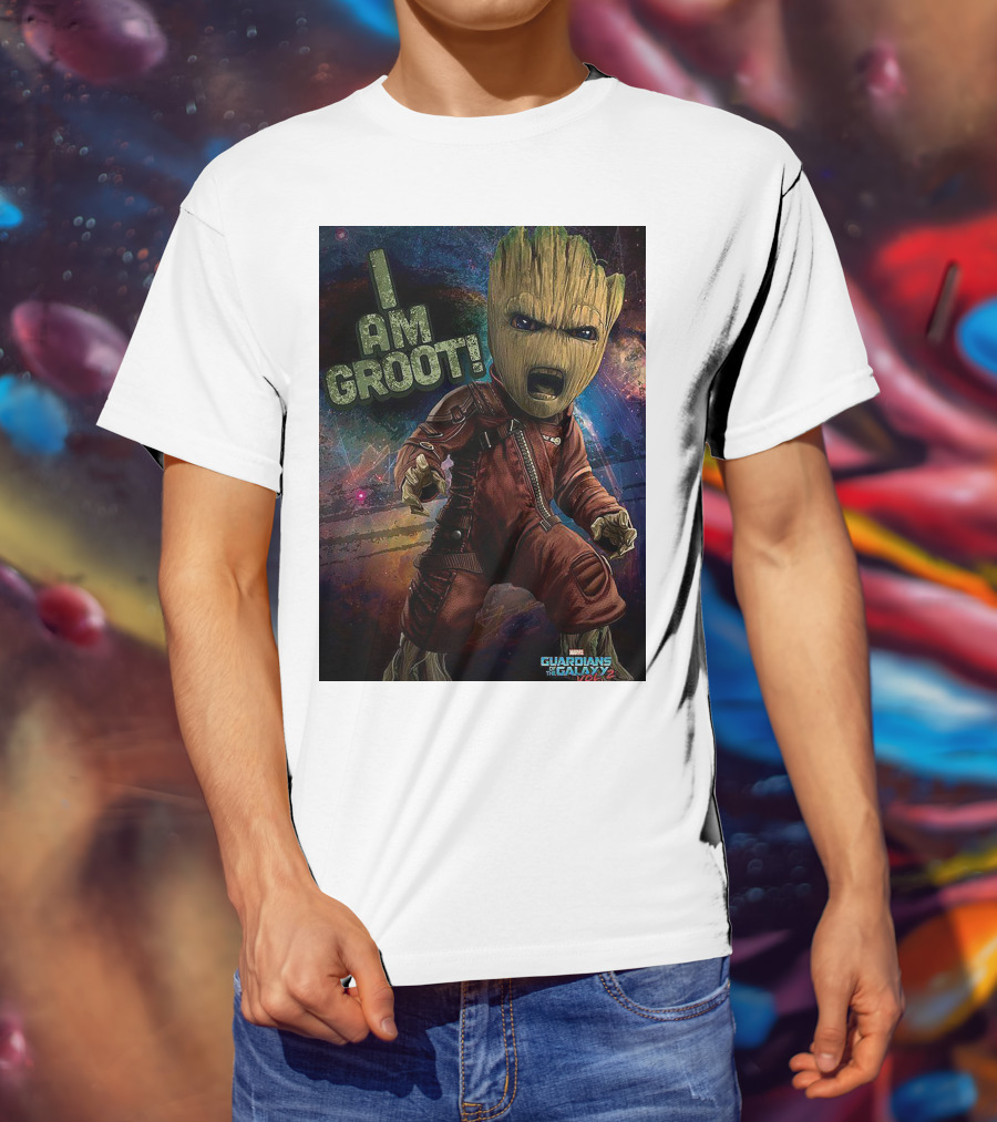 I Am Groot Guardians Of The Galaxy Vol. 2 T-Shirt