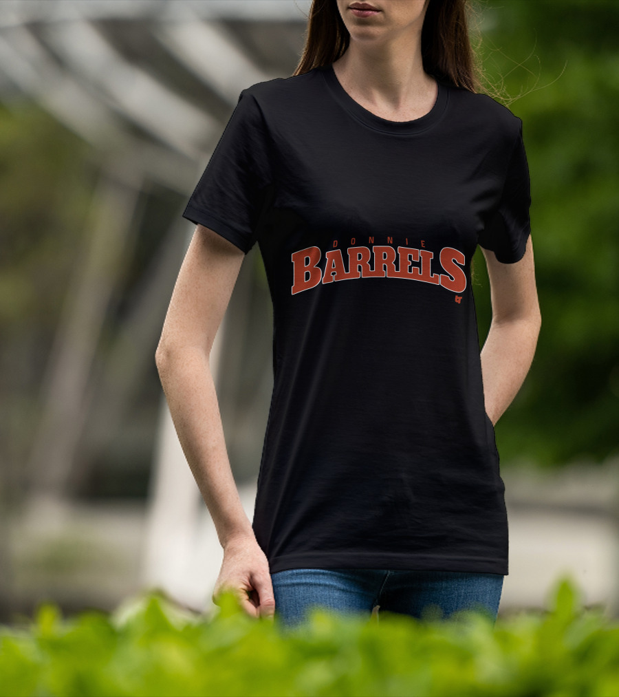 Donnie Barrels Baseball Inspired T-Shirt