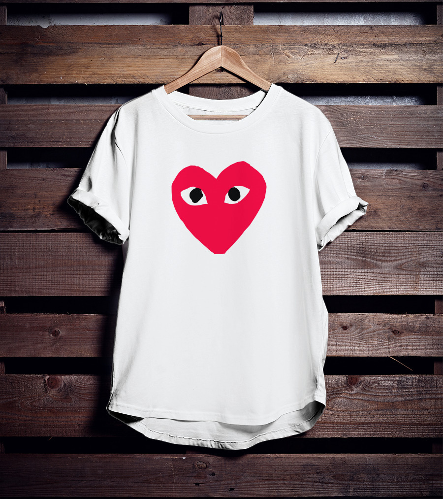 Comme Des Garçons Heart Eye Logo CDG T-Shirt