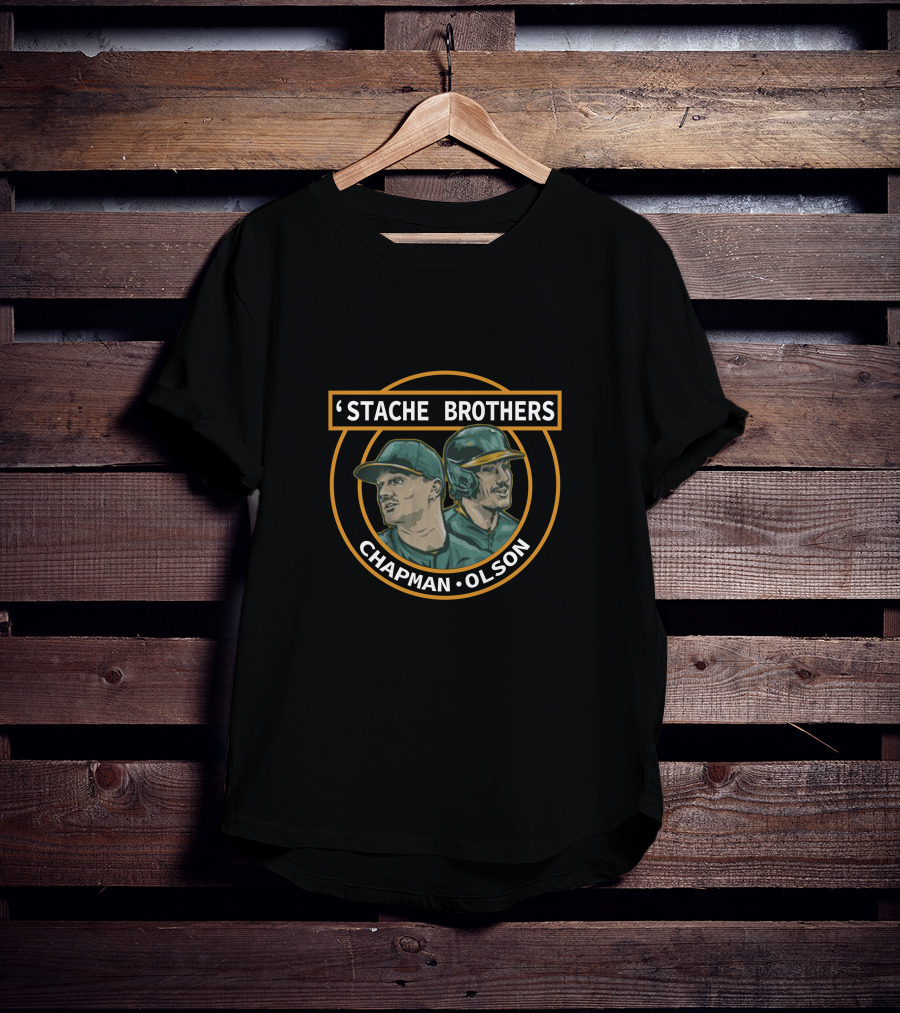 Stache Brothers Chapman Olson T-Shirt