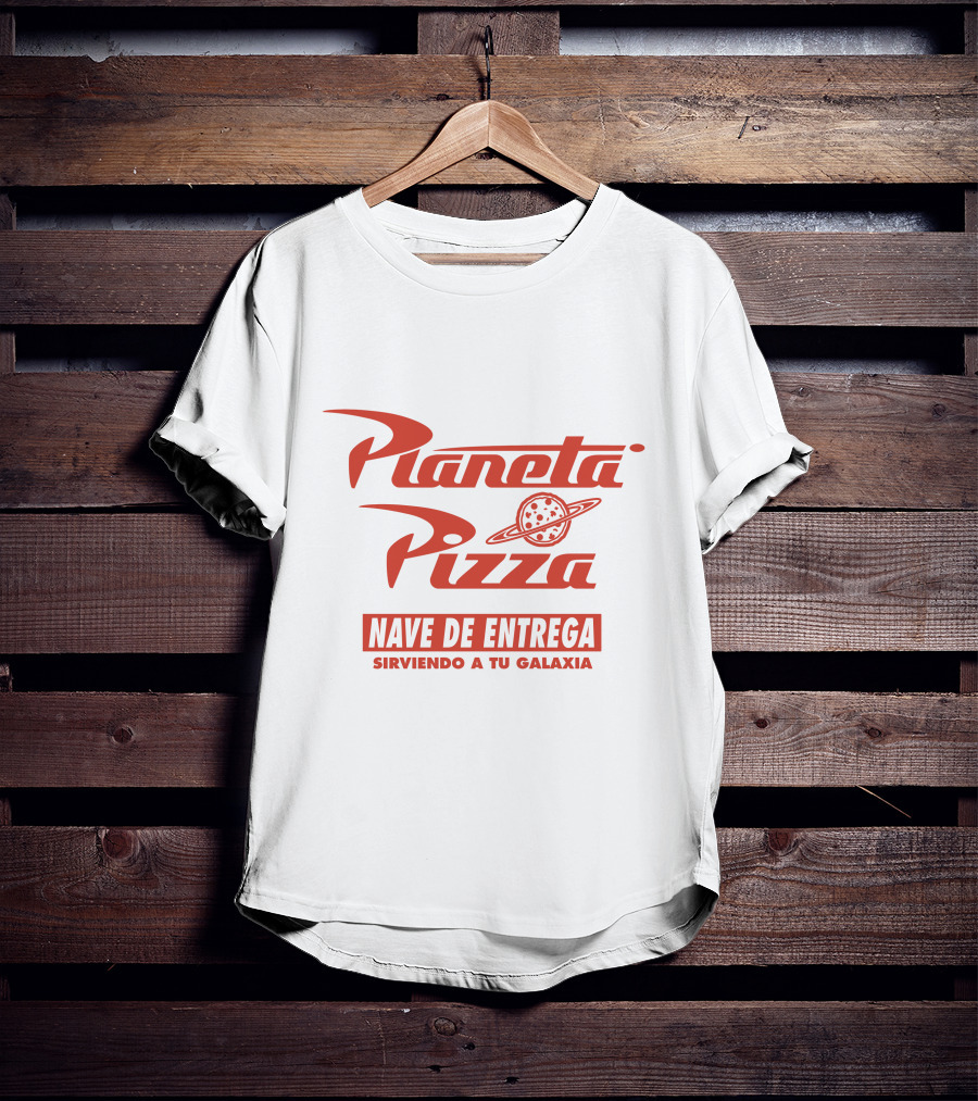 Pizza Planet Nave De Entrega Sirviendo A Tu Galaxia T-Shirt