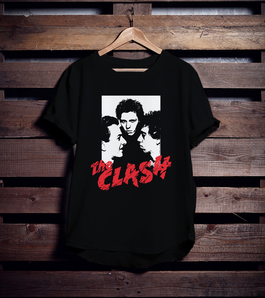 The Clash Band Portrait T-Shirt