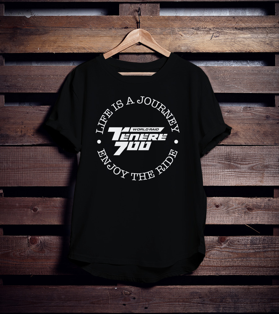Life Is A Journey Enjoy The Ride Yamaha Tenere 700 World Raid T-Shirt