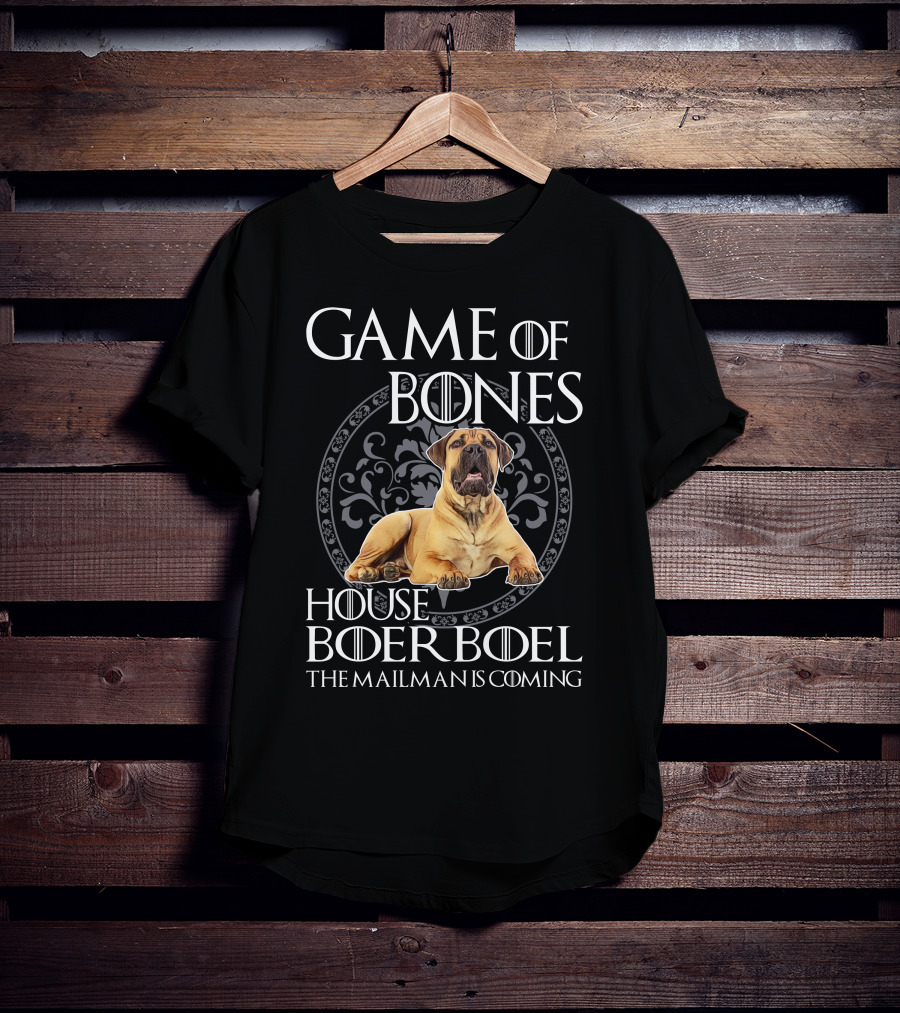 Game Of Bones House Boerboel The Mailman Is Coming T-Shirt