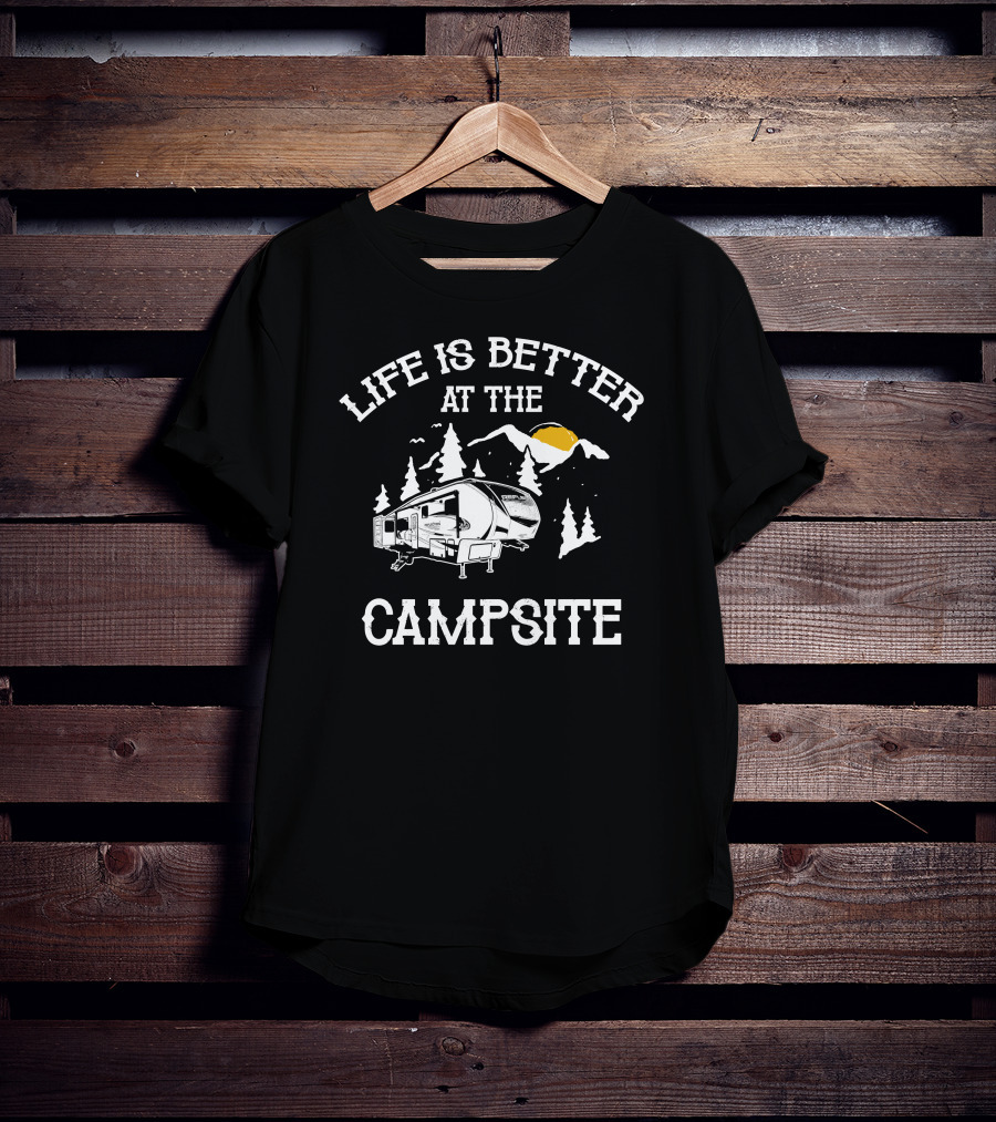 Life Is Better At The Campsite Grand Design Reflection 340RDS Adventure T-Shirt