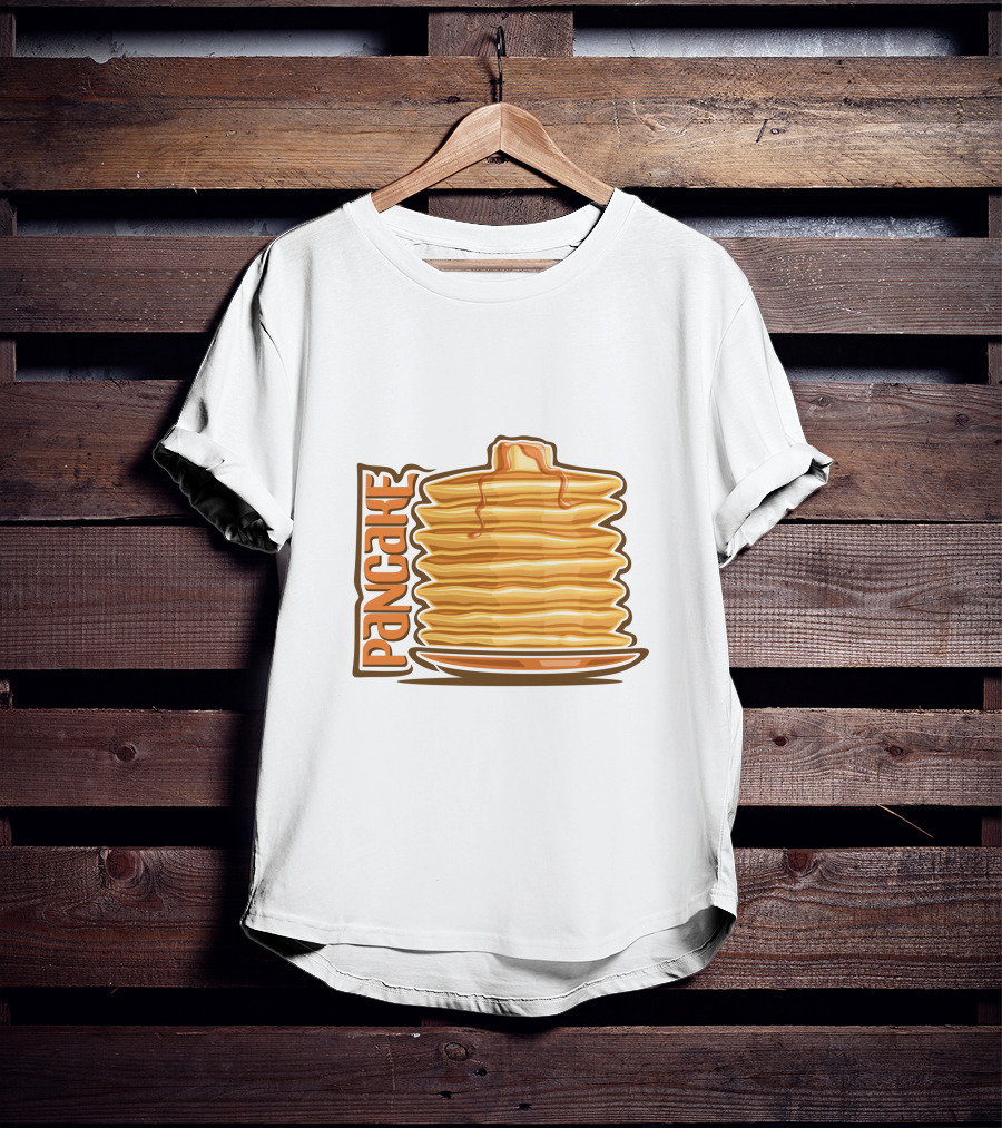 Pancake Stack With Syrup T-Shirt