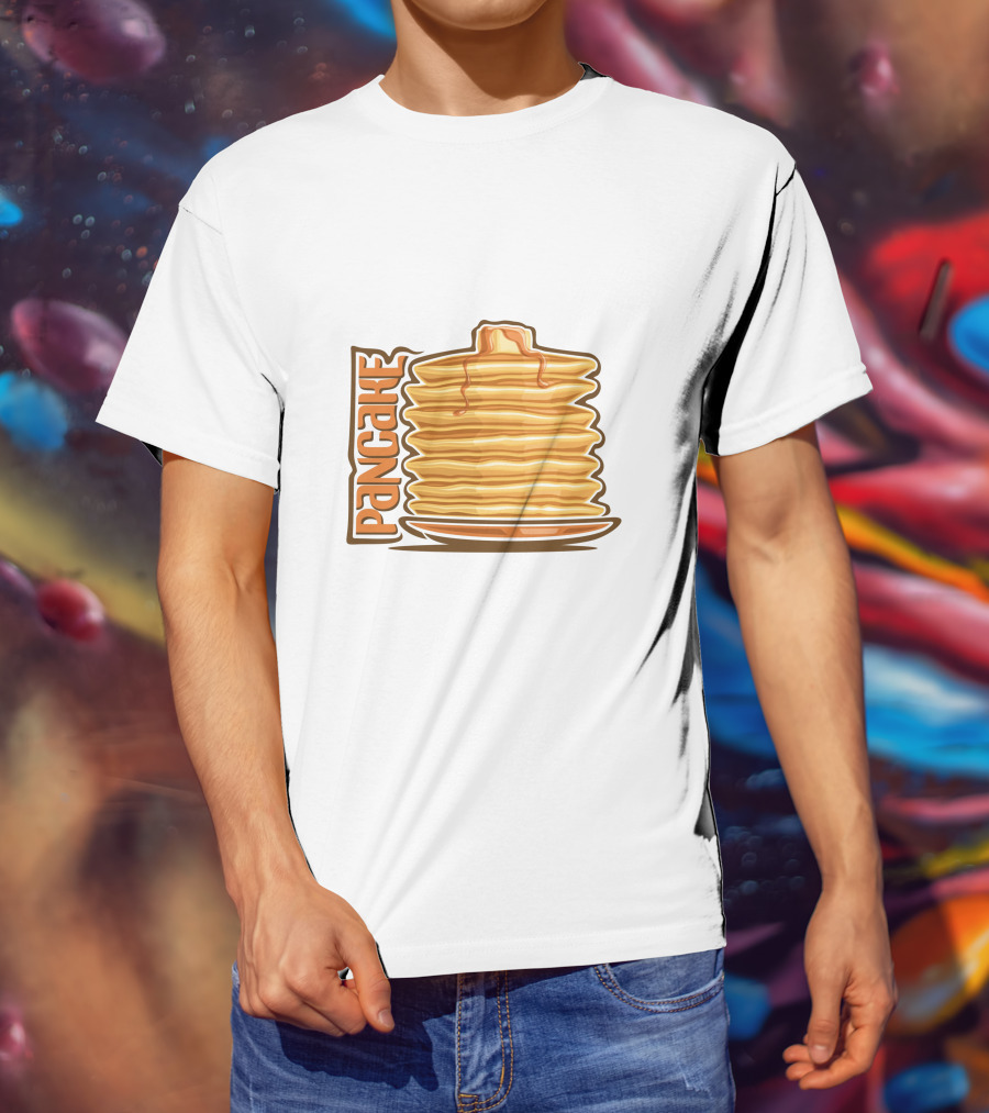 Pancake Stack With Syrup T-Shirt
