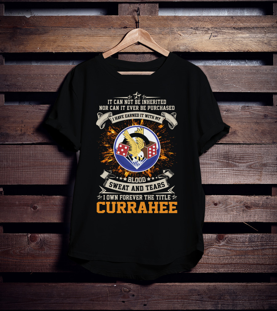 506th Parachute Infantry Regiment Currahee Blood Sweat And Tears Forever T-Shirt