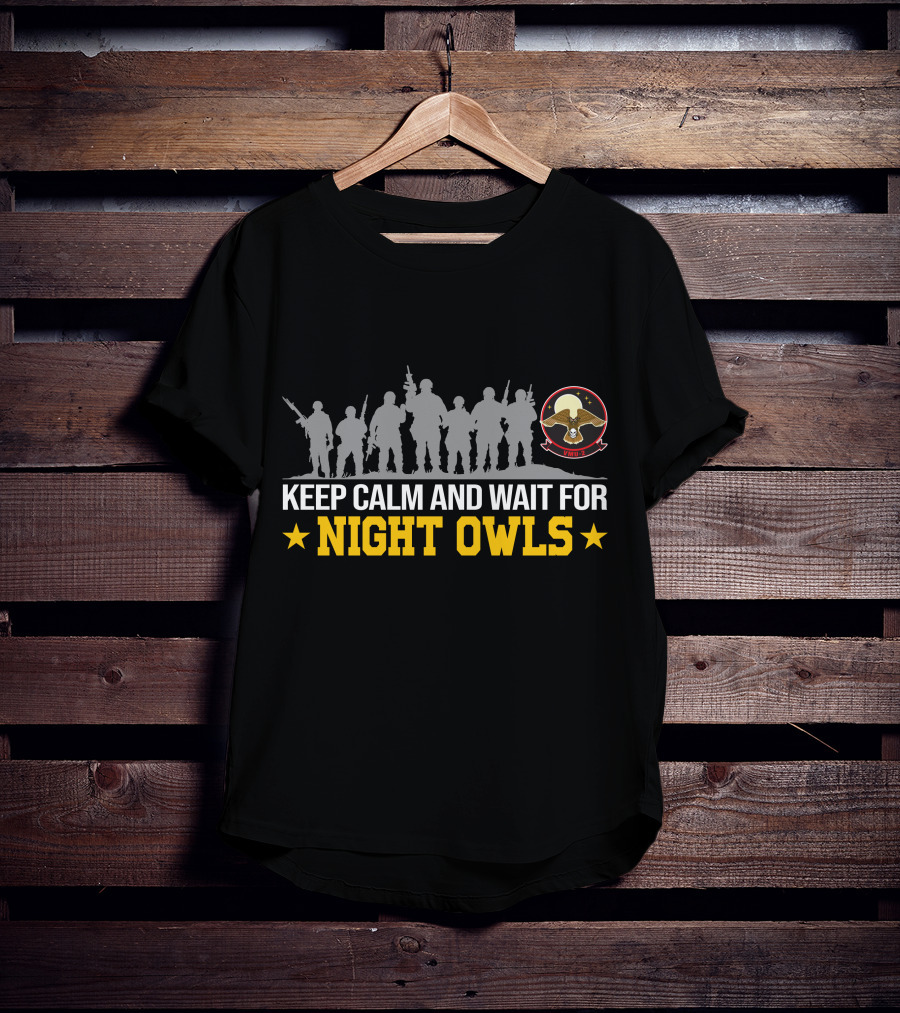 Keep Calm And Wait For Night Owls Vmu T-Shirt