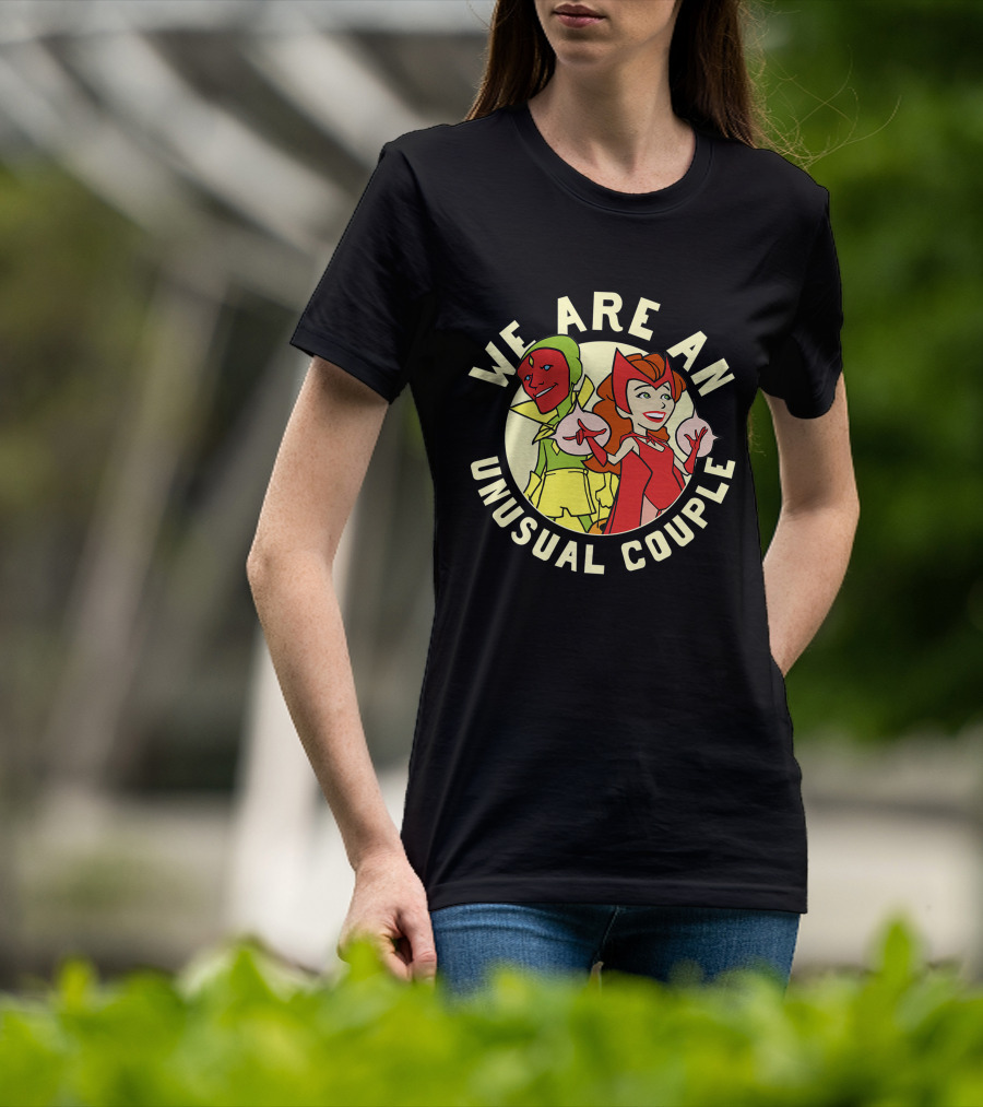 Marvel WandaVision We Are An Unusual Couple Halloween T-Shirt