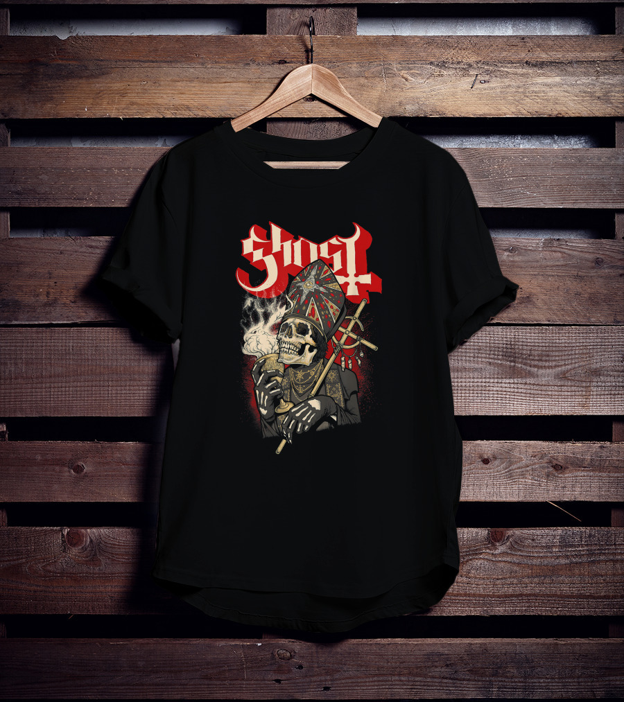 Ghost Impera Chalice Skeleton Bishop T-Shirt