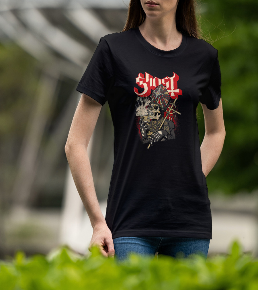 Ghost Impera Chalice Skeleton Bishop T-Shirt