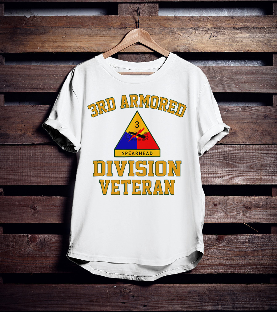 3rd Armored Division Spearhead Veteran T-Shirt