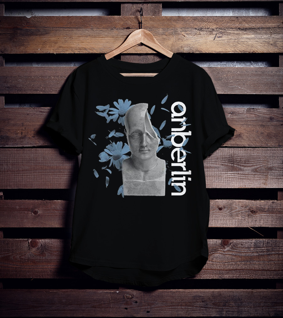 Anberlin Blue Floral Bust T-Shirt
