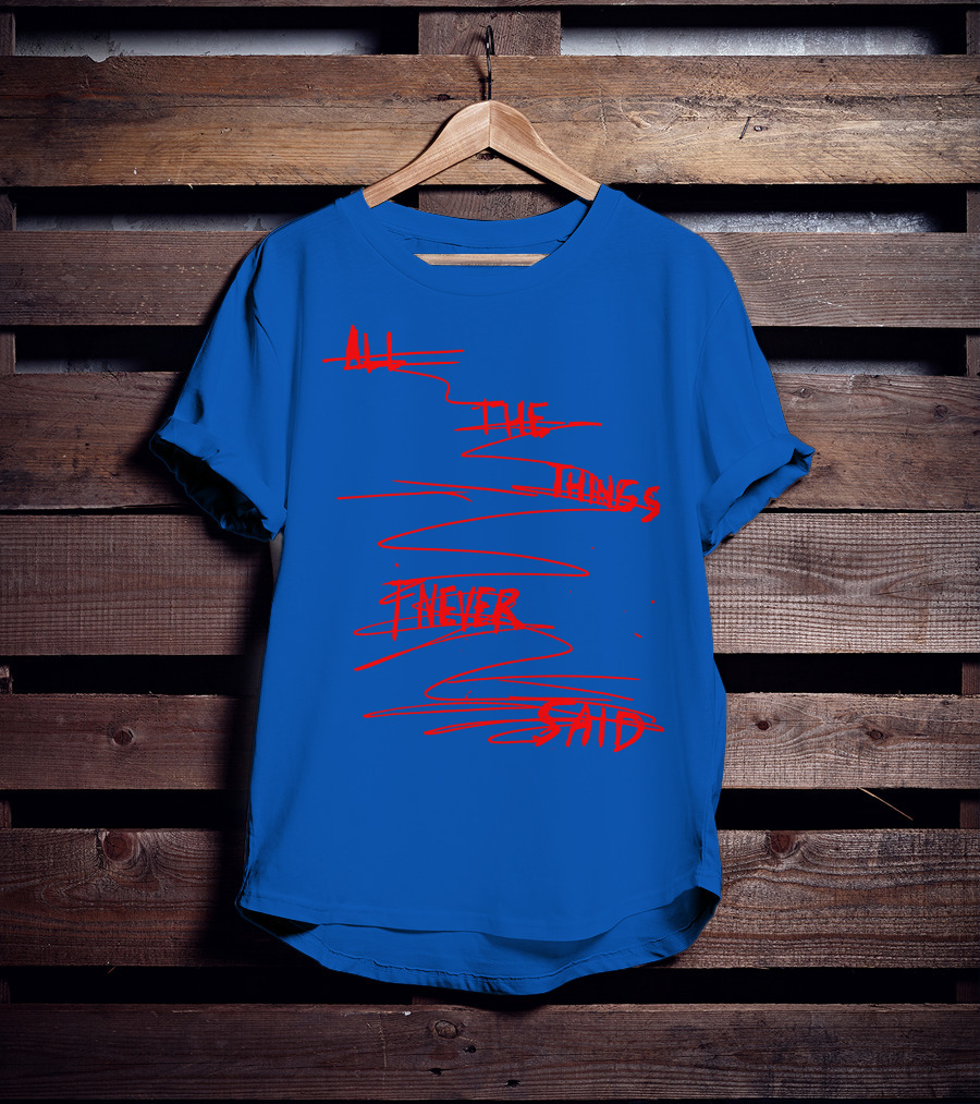 Tate McRae All The Things I Never Said Merch T-Shirt
