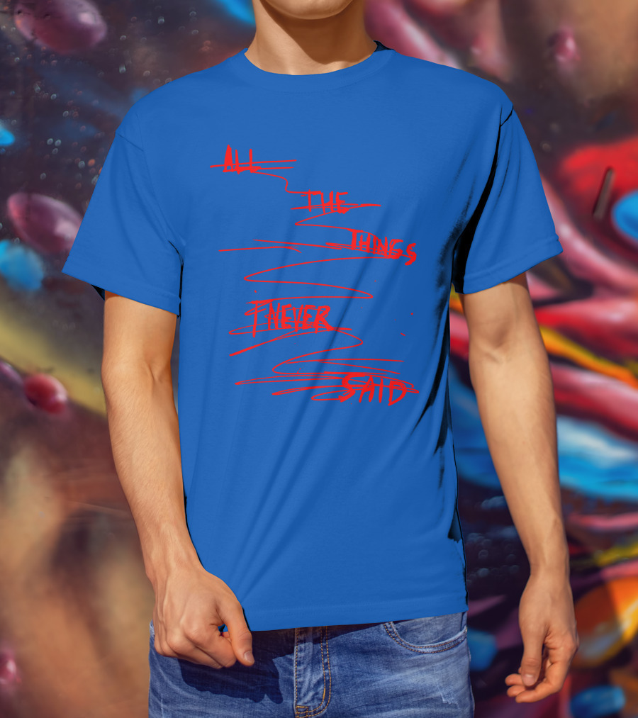 Tate McRae All The Things I Never Said Merch T-Shirt