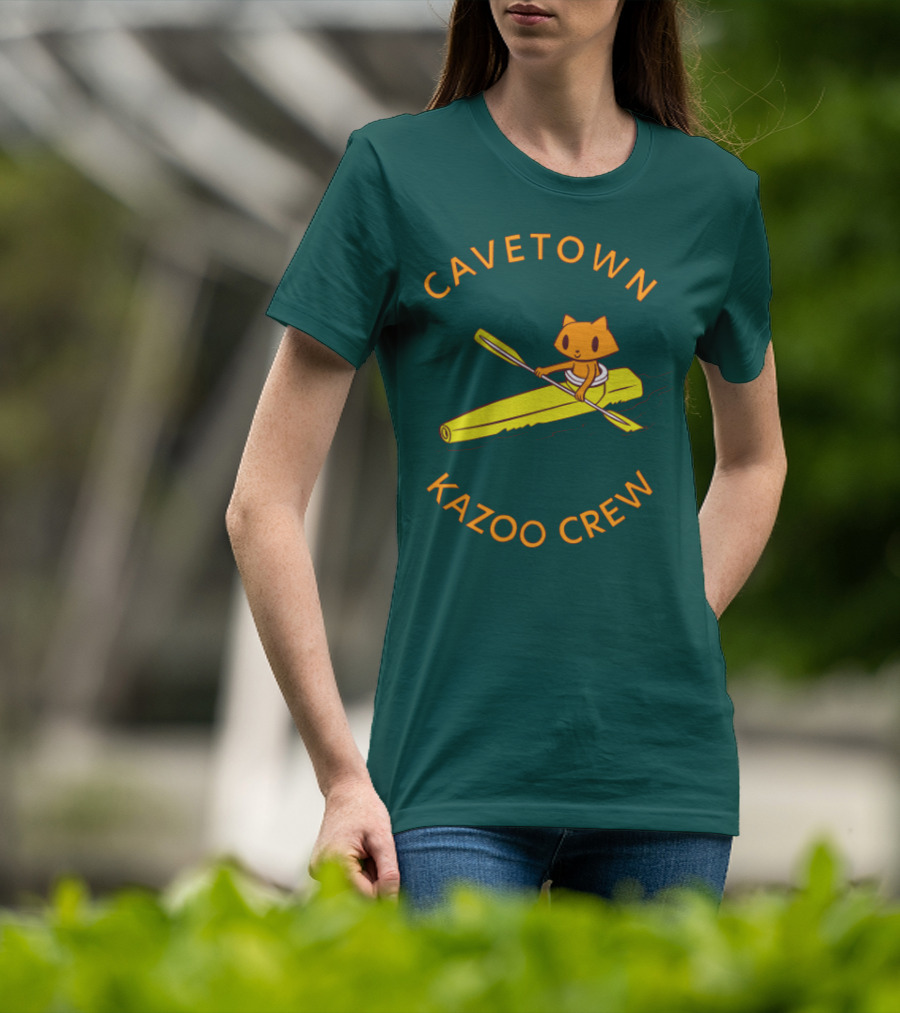 Cavetown Kazoo Crew Cat In Canoe T-Shirt