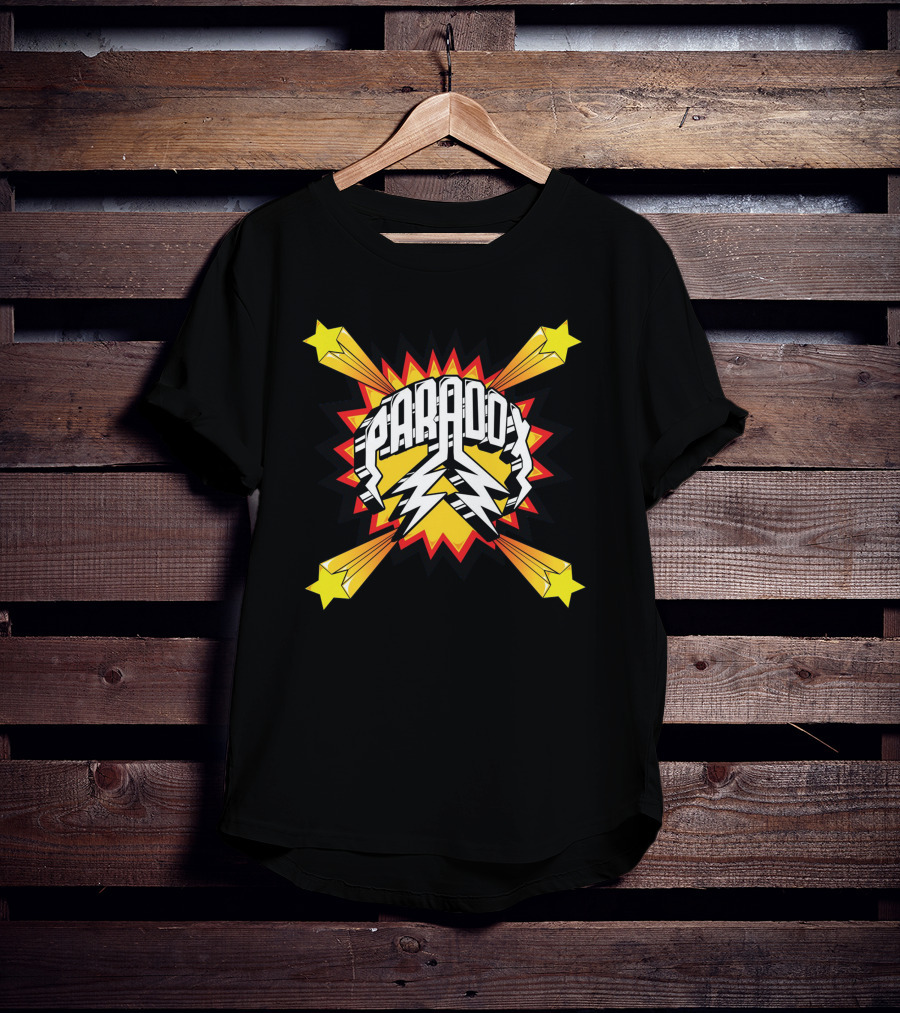 Paradox Starburst Lightning Comic Style Explosion T-Shirt