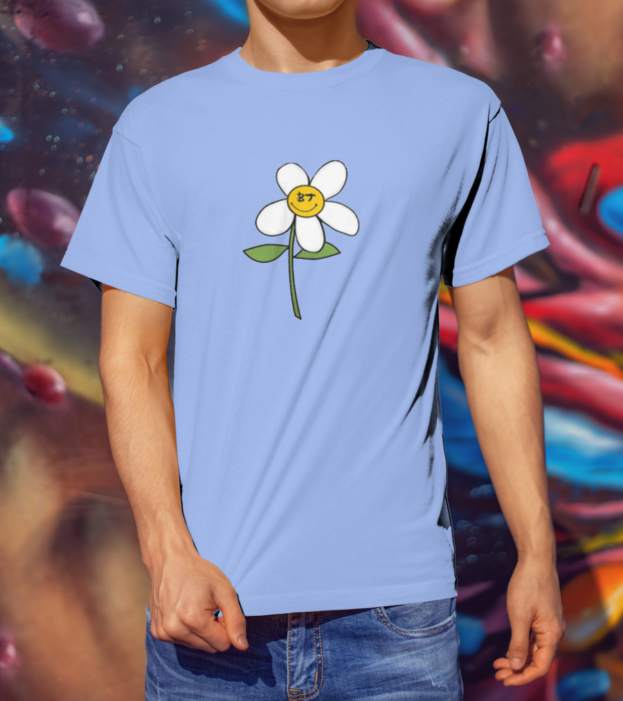 Brennen Taylor Merch Smiling Flower T-Shirt