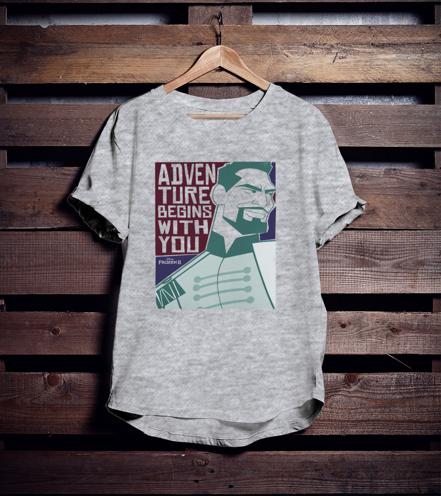 Disney Frozen 2 Adventure Begins With You Matthias T-Shirt