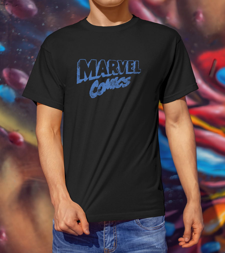 Marvel Comics Blue T-Shirt