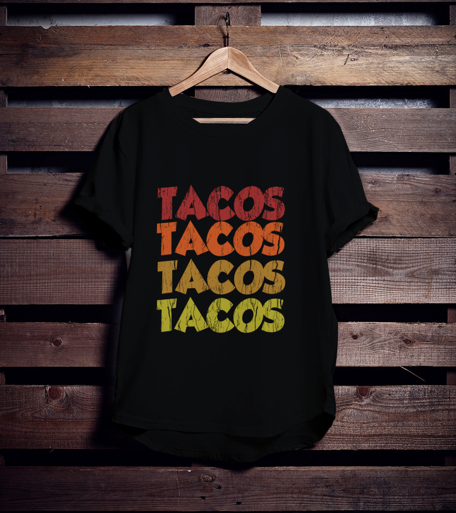 Tacos Retro Vintage Style T-Shirt