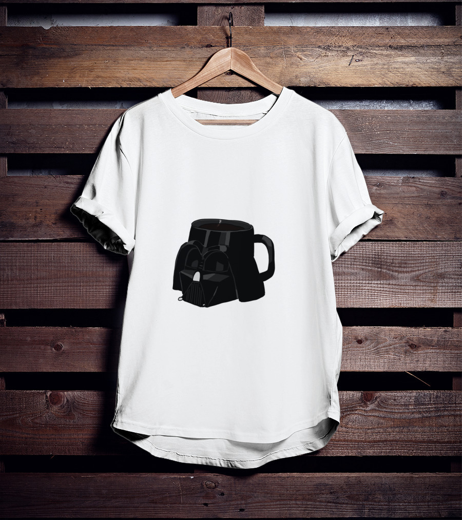 Darth Vader I Like My Coffee On The Dark Side T-Shirt