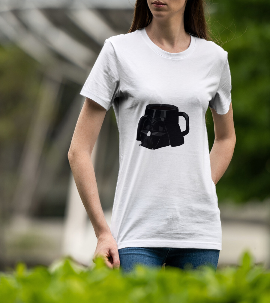 Darth Vader I Like My Coffee On The Dark Side T-Shirt