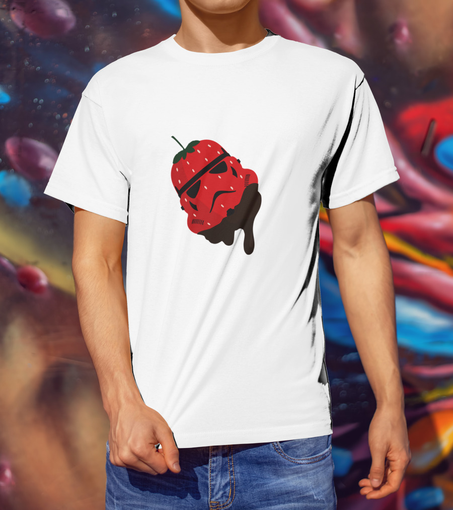Star Wars Stormtrooper Chocolate Dipped Strawberry T-Shirt